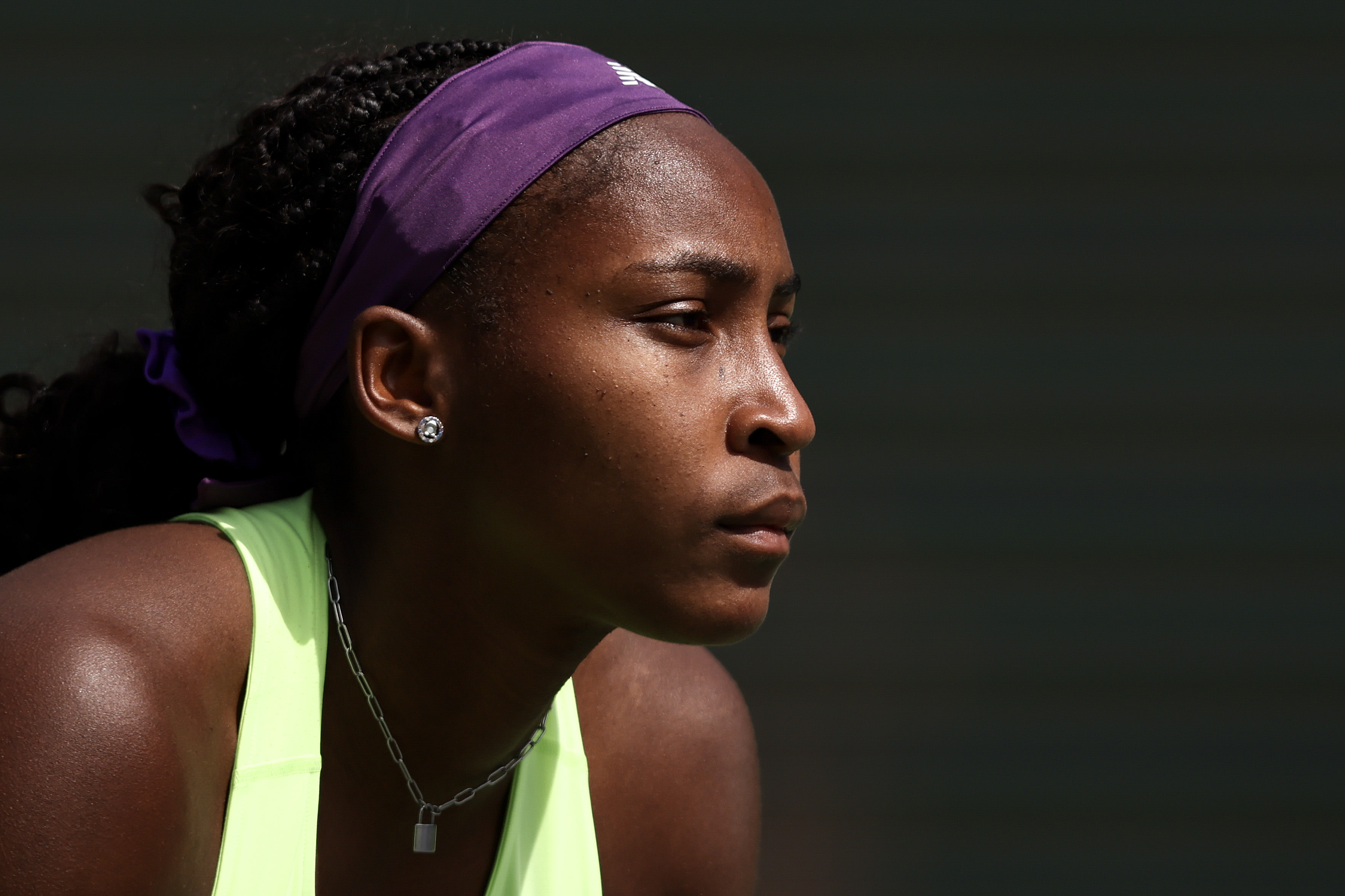 In first match in U.S. since US Open win, Coco Gauff rallies from 5-2 down  in third at Indian Wells